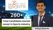 Business News | Mad About Sports Has Launched Careers of 260+ Candidates in the Field of Sports in 2022