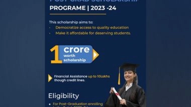 Business News | Propelld Announces Scholarship for Post-graduate Students