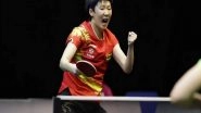 Sports News | WTT Star Contender Goa 2023: Reigning Women's World Champion Wang Manyu Gets Nomination