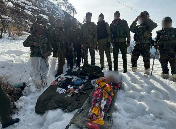 India News | J-K: Army, Police Foil Infiltration Bid; Arms Recovered from Neutralised Terrorist