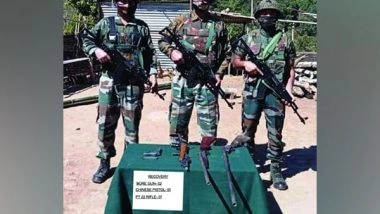 India News | Mizoram: Assam Rifles Recover Weapons from Temporary Hut in Zawngling