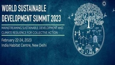 Business News | International Leaders to Deliberate on Mainstreaming Sustainable Development at World Sustainable Development Summit 2023