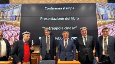 World News | Italian Senate Unveils Uyghur Leader's Book 'La Trappola Cinese'