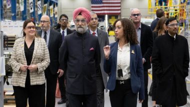 World News | Boeing Apache Demonstrates Strengths of India-US Partnership in Resilient Supply Chains: Indian Envoy Sandhu