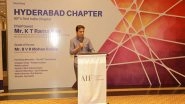 Business News | K T Rama Rao Garu, Minister, IT, Industries, MA and UD, Telangana, Launches American India Foundation's First India Chapter in Hyderabad