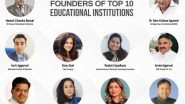 Business News | Top 10 Prominent Educational Institutions of the Year 2022-23 Declared by Fame Finders