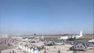 India News | Huge Crowds Gather to Watch Aero India Show on Last Day in Bengaluru