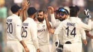 Sports News | IND Vs AUS, 2nd Test: Host Bowlers Put on Disciplined Show as India Dominate Visitors on Day 2 (Stumps)