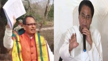 India News | MP CM Chouhan Again Targets Former CM Kamal Nath over Promissory Note