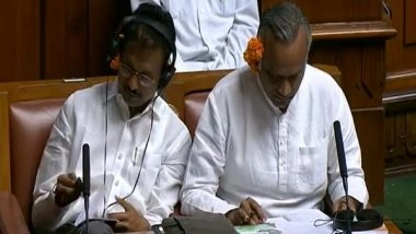India News | During Karnataka Budget Presentation, Former CM Siddaramaiah Accuses BJP Govt of Not Fulfilling Promises