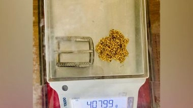 India News | Kerala: Customs Seize Gold Worth Rs 20 Lakh at Kochi Airport