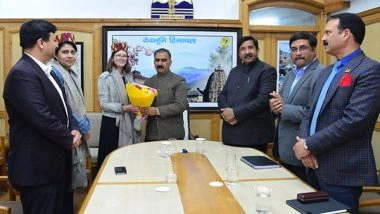 India News | British High Commission Delegation Meets Himachal CM, Discusses E-mobility, Smart City Project