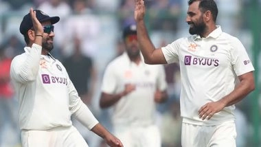 Sports News | Bowlers Need to Hit Right Spots, Maintain Good Pace: Mohammed Shami After Four-wicket Haul in 2nd Test