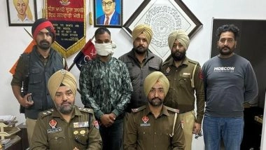 India News | Mohali RPG Attack Case: Punjab Police Arrest Canada-based Terrorist Lakhbir Singh's Close Aide