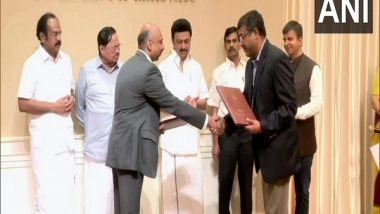 Business News | TN Govt Signs MoU with Ola Electric Mobility to Make EVs, Setting Up 20 GW Battery Unit