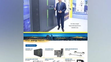 Business News | SOCOMEC India Unveils Innovative and Sustainable Power Management Solutions at ELECRAMA 2023