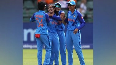 Sports News | Women's T20 WC: Renuka Singh's Maiden T20I Fifer Restricts England to 151/7 Against India