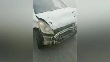 India News | UP: 1 Injured as Cars Pile Up Due to Fog on Delhi-Meerut E-way, 2 Killed in Separate Accident