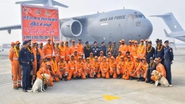 World News | Operation Dost: Final NDRF Team Returns from Turkey