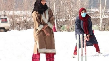 India News | Snow Cricket Tournament in Kupwara Brings Cheers to Woman Sports Enthusiasts in J-K