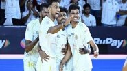 Sports News | PVL: Ahmedabad Defenders Are Top of Table After 5-0 Win over Chennai Blitz