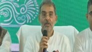 Lok Sabha Elections 2024: Huge Setback to Nitish Kumar As Upendra Kushwaha Quits JDU and Launches New Political Party
