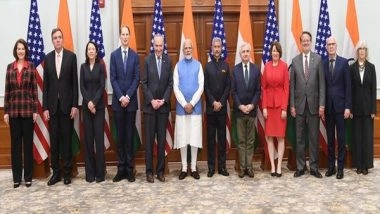 World News | PM Modi Interacts with US Congressional Delegation, Appreciates Strong Bipartisan Support