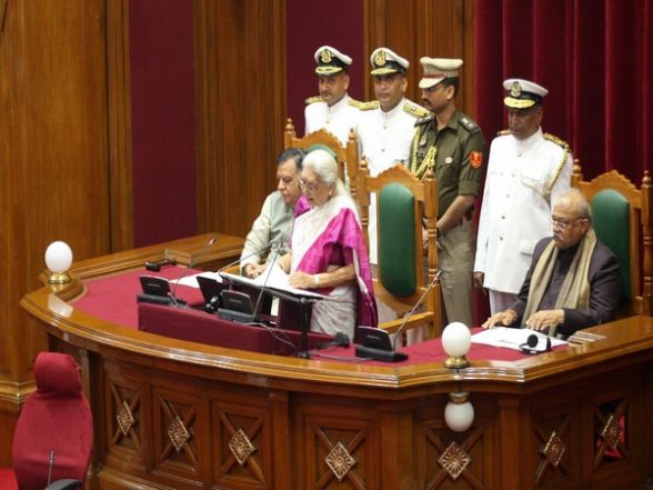 India News | UP Govt Fulfilling Aspirations of People, is Determined for Progress of All: Governor Anandi Ben Patel - Vimarsana News