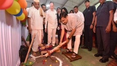 India News | Maharashtra: Gadkari Lays Foundation Stone of World's Largest Divyang Park in Nagpur