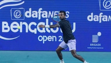 Sports News | Bengaluru Open 2023: Sumit Nagal Keeps Indian Hopes Alive, Advances to Pre-quarters