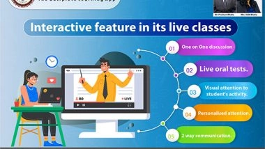 Business News | 'Praadis Education' Introduces a New Interactive Feature in Its Live Classes