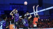 Sports News | PVL: Hyderabad Black Hawks Steal Thrilling Win over Bengaluru Torpedoes