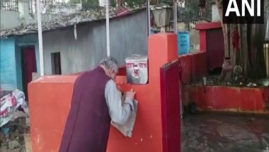 India News | UP FM Suresh Khanna Offers Prayer in Lucknow Temple Ahead of Presenting State Budget