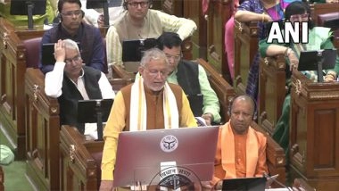 India News | UP Budget: GSDP Higher Than National Growth Rate in 2021-22, Says Finance Minister Suresh Khanna