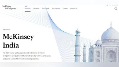 Business News | McKinsey Plans to Eliminate 2,000 Jobs: Report