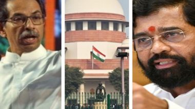 Supreme Court Refuses To Stay Election Commission Decision on Shiv Sena Name and Symbol Allotted to Eknath Shinde Faction