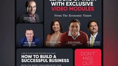 Business News | ET GrandMasters, an OTT Platform for Business Learning from Top Corporate Leaders of the Country