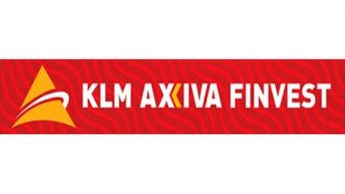 Business News | KLM Axiva Finvest Saw a 52 Per Cent Rise in Revenue for 3rd Quarter of FY22-23