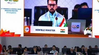 India News | "Getting G20 Presidency Was a Proud Moment:" AnuragThakur Addresses Inaugural Sesion of 2nd G20 Finance Group
