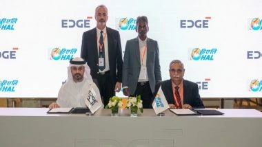 World News | UAE's EDGE Signs MoU with India's HAL to Explore Business Ties