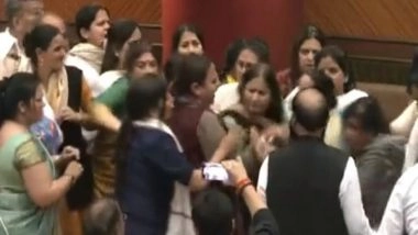 India News | Clash at MCD House: AAP, BJP Councillors Throw Boxes, Exchange Blows