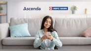 Business News | HDFC Bank Partners with Ascenda to Amplify Cards Value Proposition