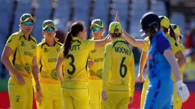 Sports News | Women's T20 WC: India's Wait for World Title Continues, Succumb to Heartbreaking 5-run Loss to Australia in Semifinal