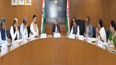 India News | Union Minister Jitendra Chairs a High-level Joint Review Meeting for Preparations of Science-20 Meetings of G-20 Summit