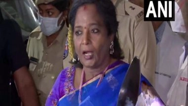India News | Governor Tamilisai Soundararajan Visits Warangal PG Student Preethi at NIMS