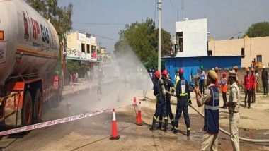 India News | Chemical Emergency Mock Drill Organised in Andhra Factories