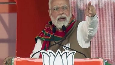 India News | PM Modi to Visit Poll-bound Meghalaya Today, Hold Roadshow in Shillong