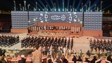 World News | Saudi Arabia Displays Military Might, Culture in 'Al-Maserah' Parade in 'Founding Day' Celebrations