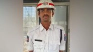 India News | Telangana: Traffic Cop Saves Man's Life by Giving CPR After He Collapsed on Road