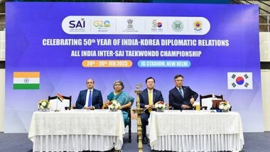 Sports News | All-India Inter-SAI Taekwondo Championship 2023: Athletes from 21 Centres Set to Compete